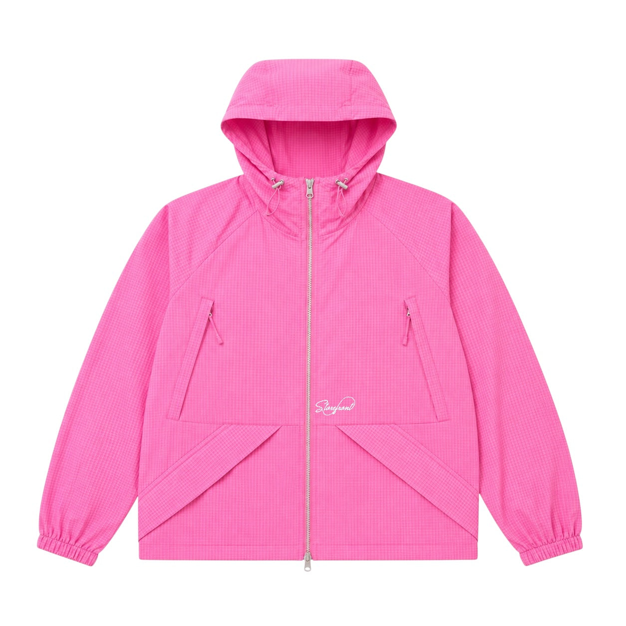 Script Ripstop Jacket (Pink)