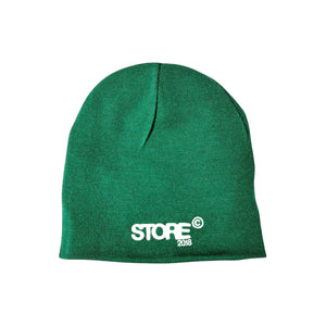 Éire Reversible Skull Beanie (Emerald Green)