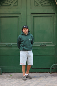 Script Hoodie (Forrest Green)