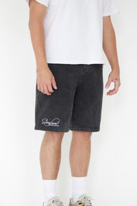 Denim Shorts (Black)