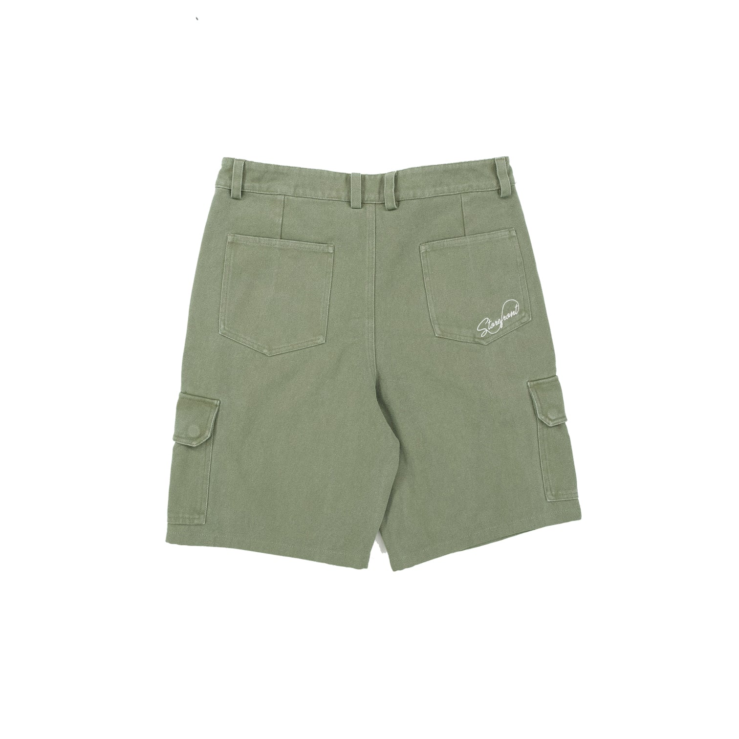 Script Cargo Shorts (Green)