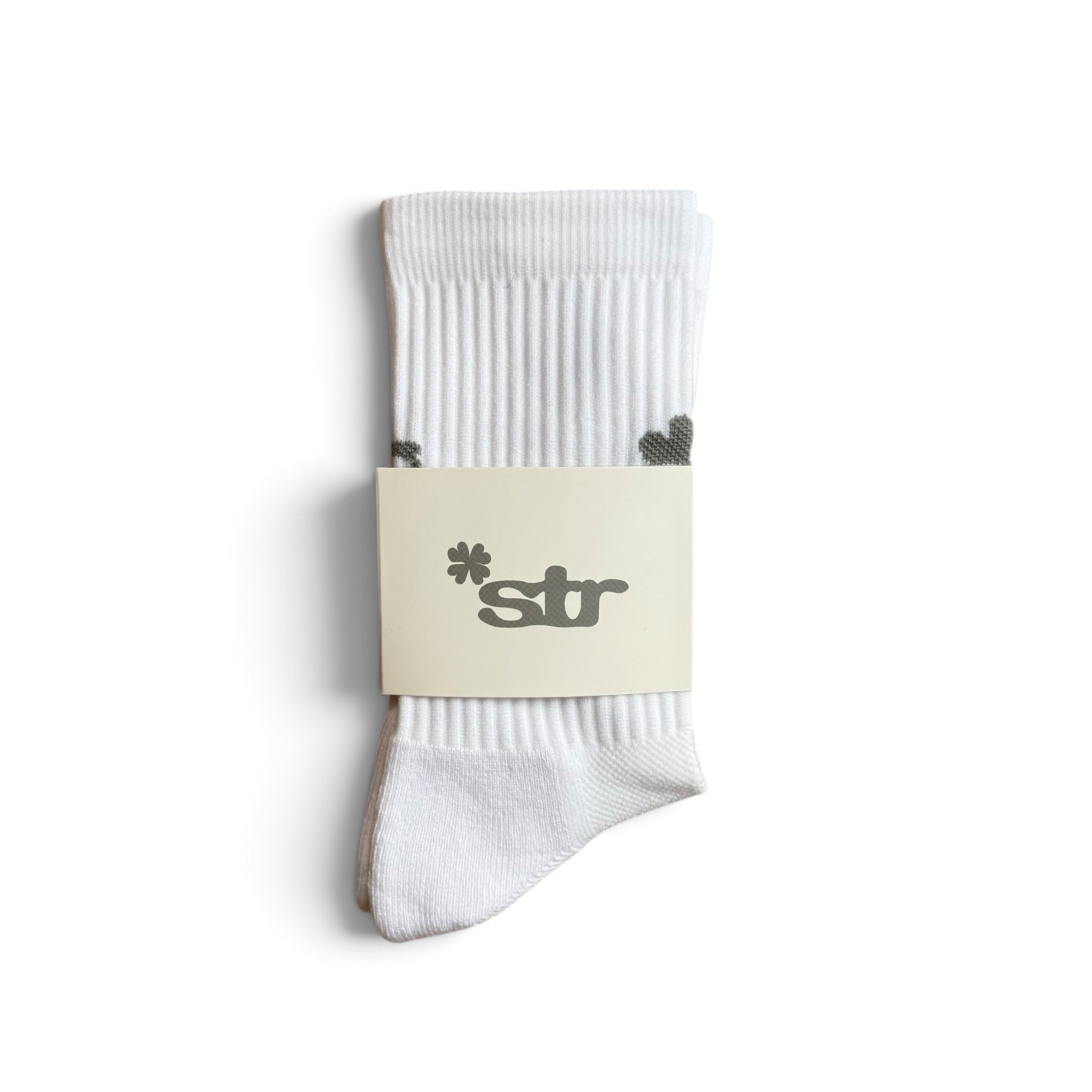 STR Performance Socks  V2 (White)