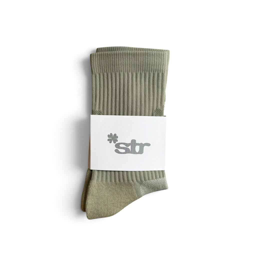 STR Performance Socks  V2 (Olive)