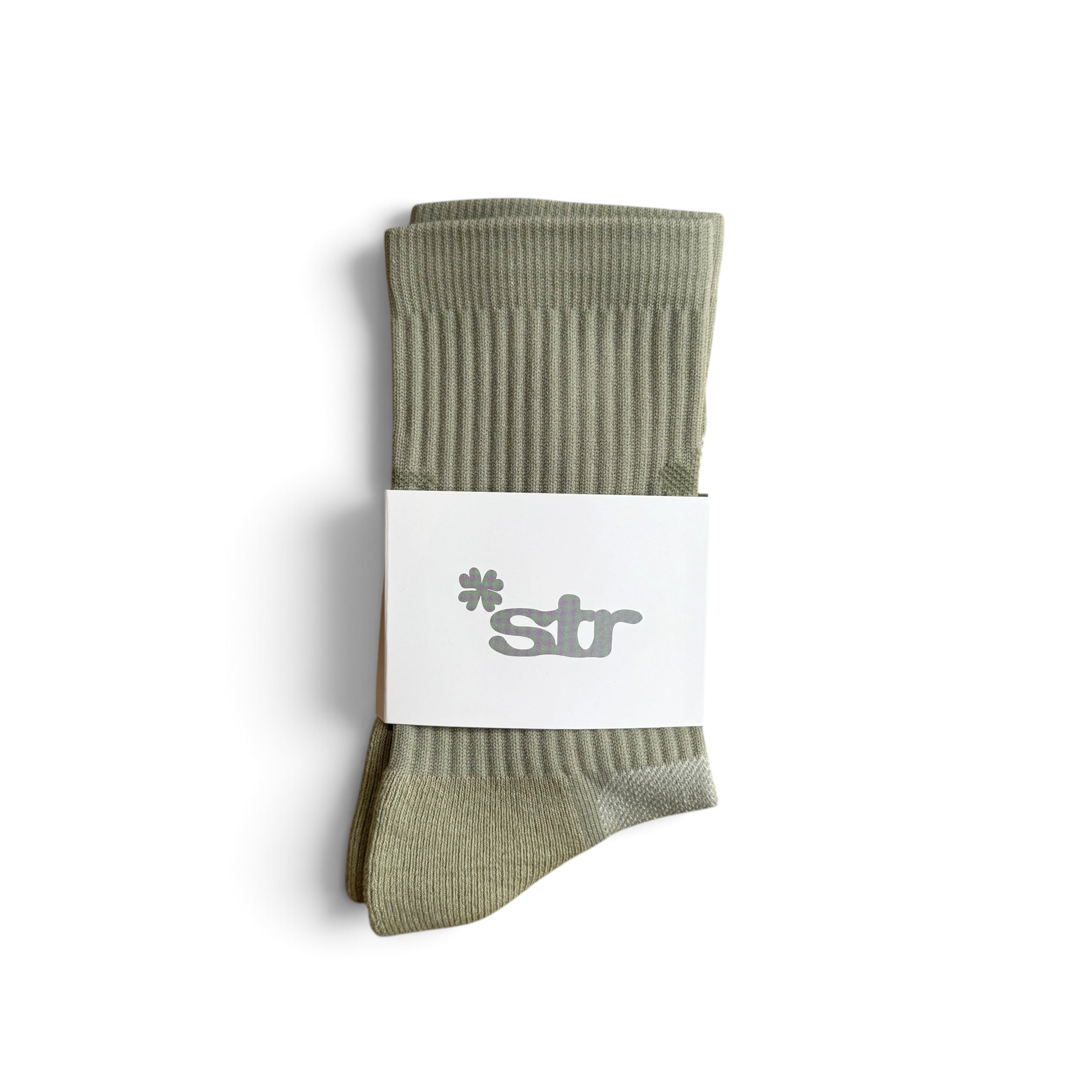 STR Performance Socks  V2 (Olive)