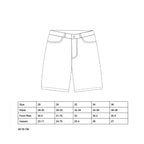Script Jean Shorts (Black)