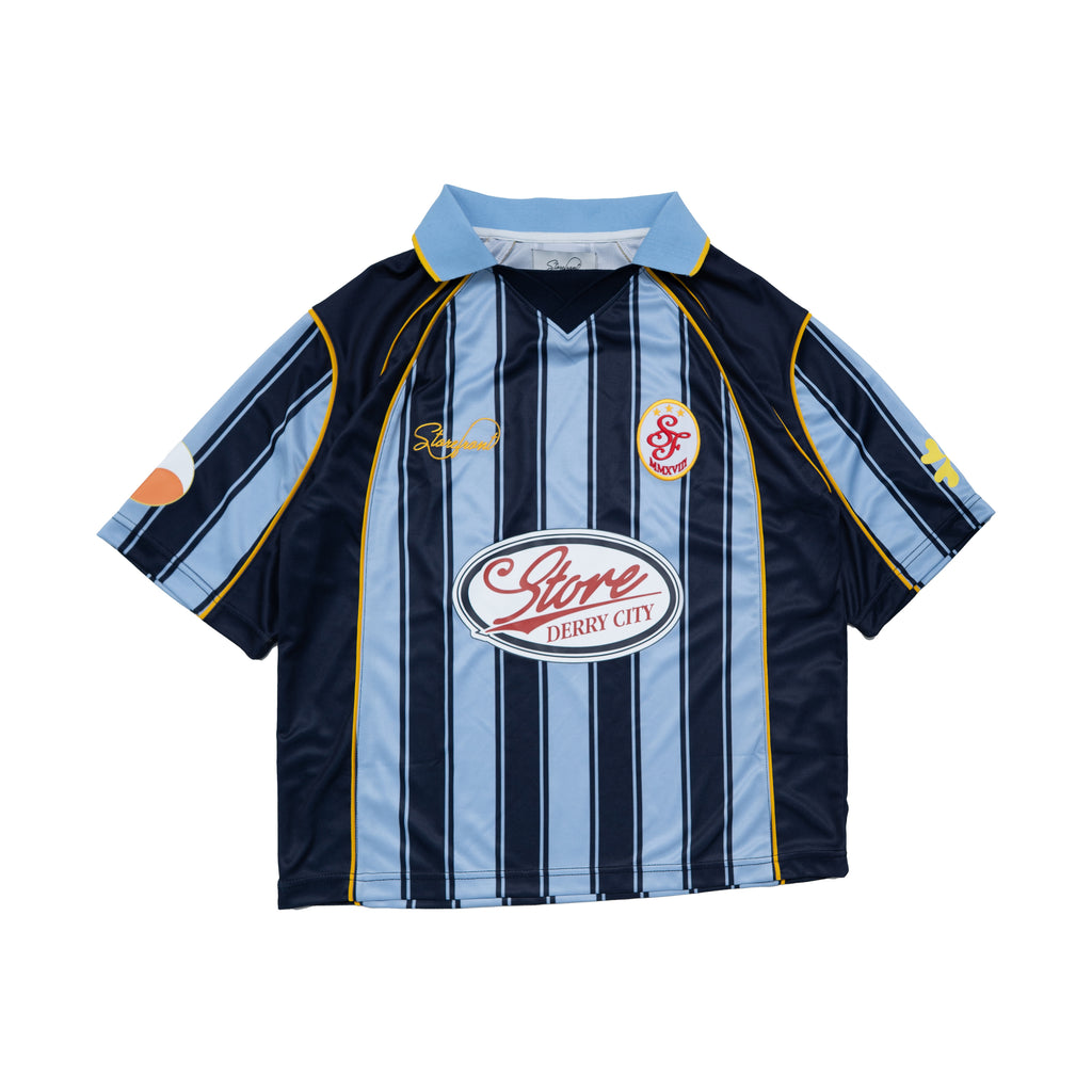 Heritage Striped Jersey (Aqua)