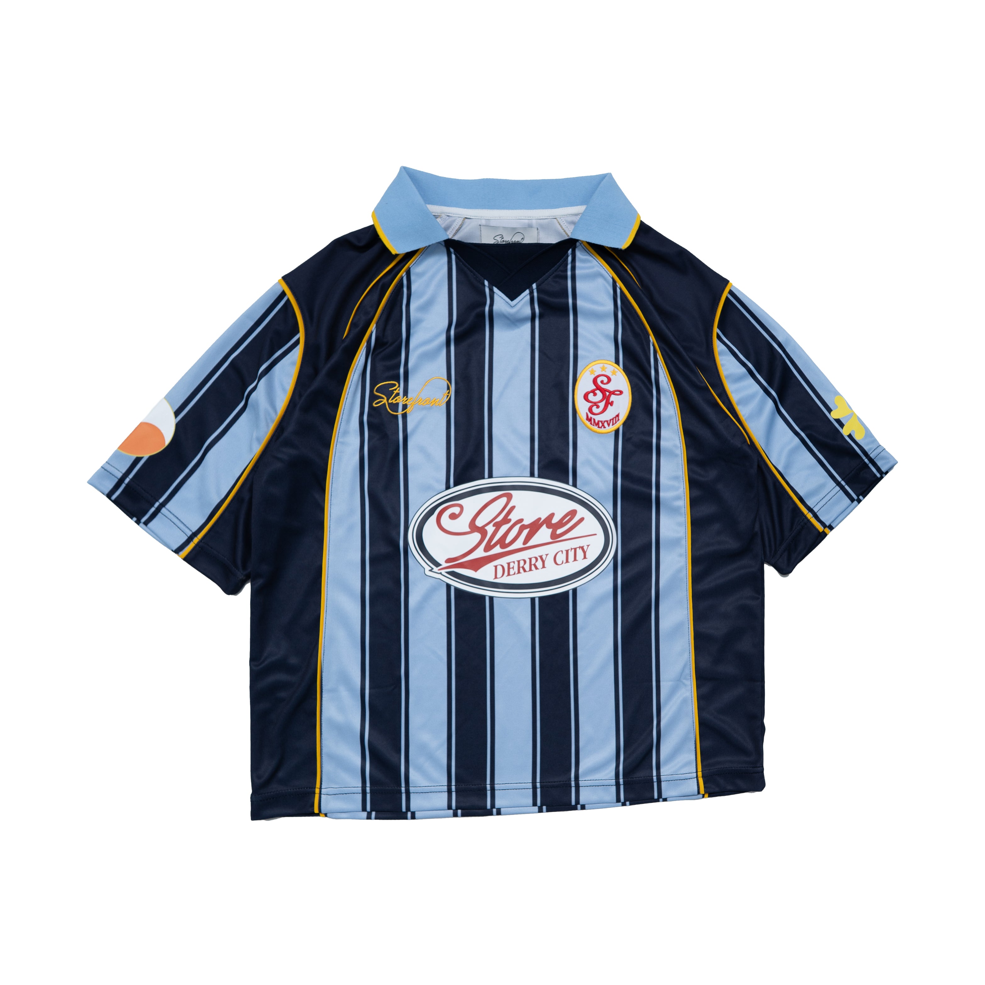 Heritage Striped Jersey (Aqua)