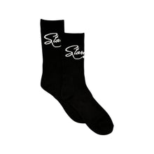 Load image into Gallery viewer, Script Socks (Black)
