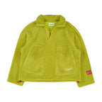 Sherpa Fleece Drill Top (Lime)