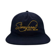 Load image into Gallery viewer, Script Hat (Navy)
