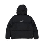 Ripstop Nylon Down Puffer Jacket (Black)