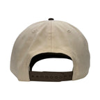 Script Hat (Cream & Brown)