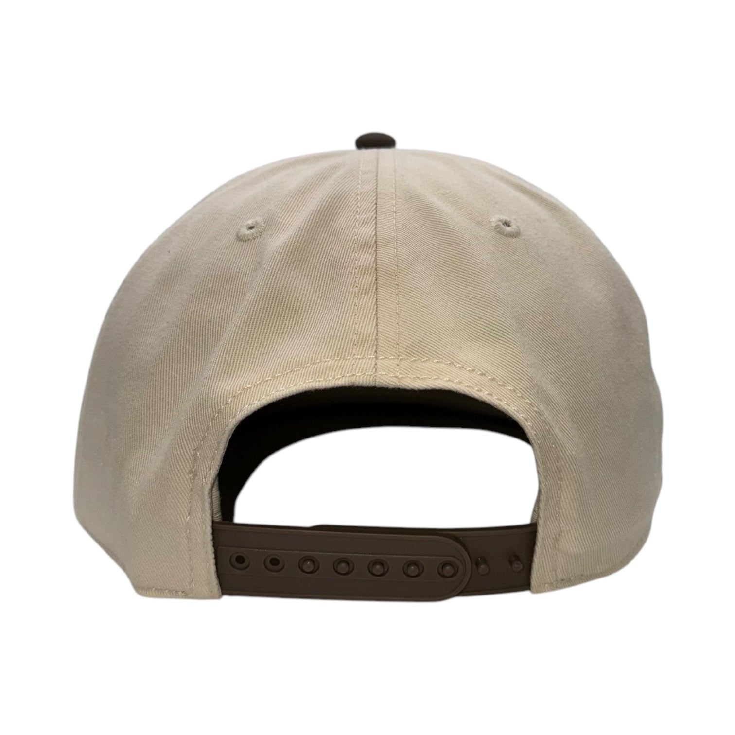 Script Hat (Cream & Brown)