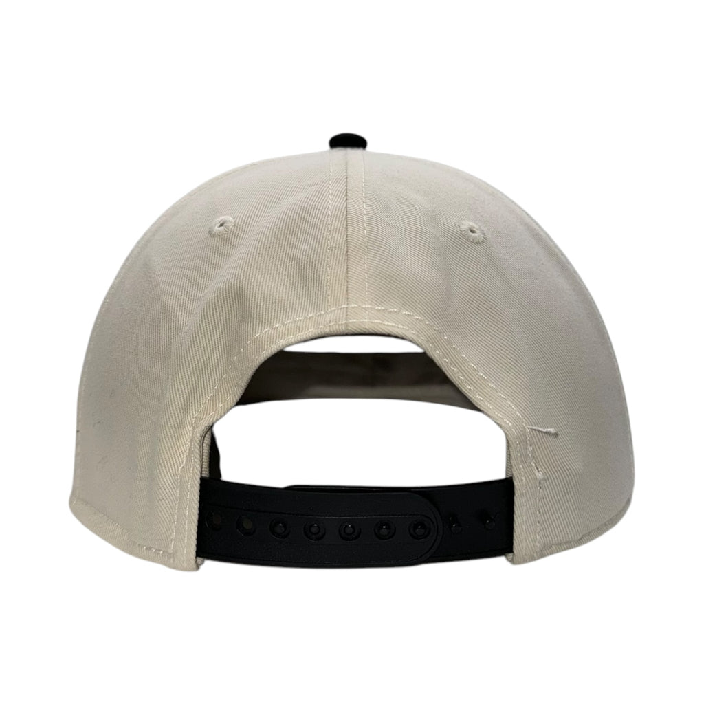 Script Hat (Cream, Black & Red)
