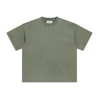 Faded Chrome Script T-Shirt (Sage)