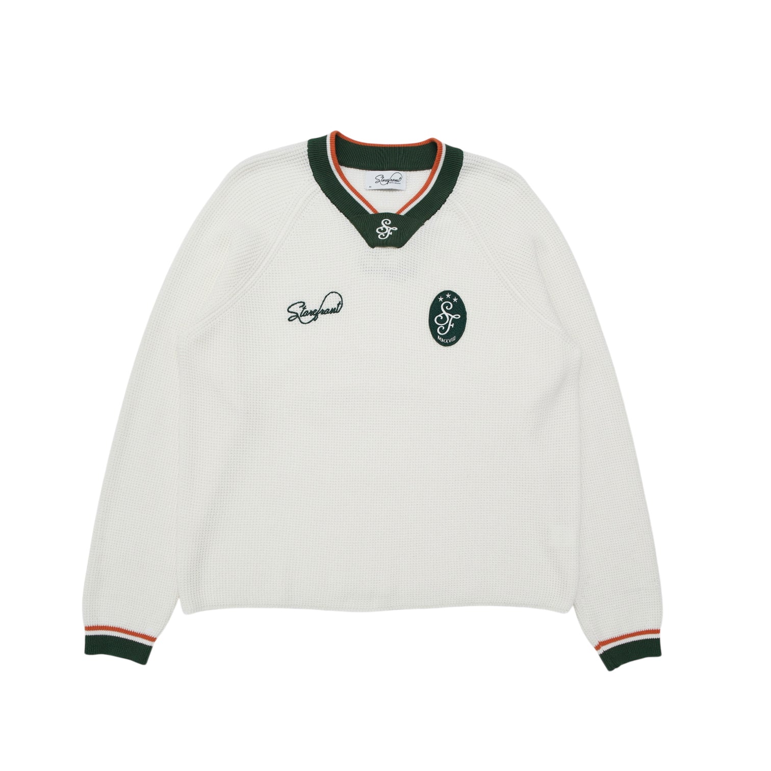 Waffle Jersey Knit (Off White)