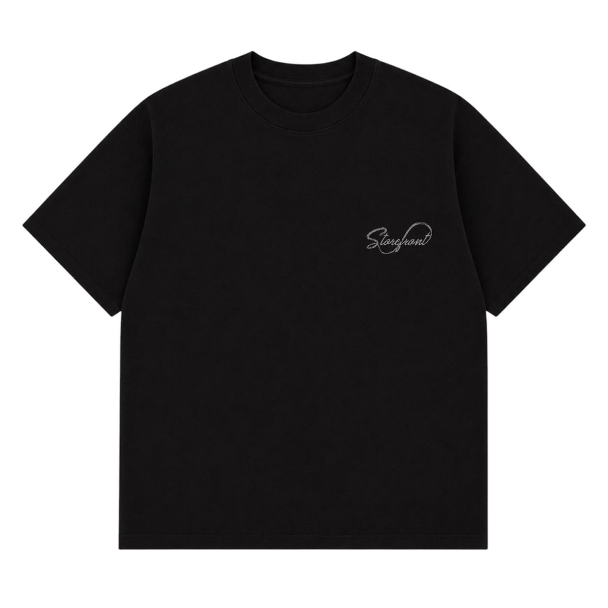 Snake Script T-shirt (Black)
