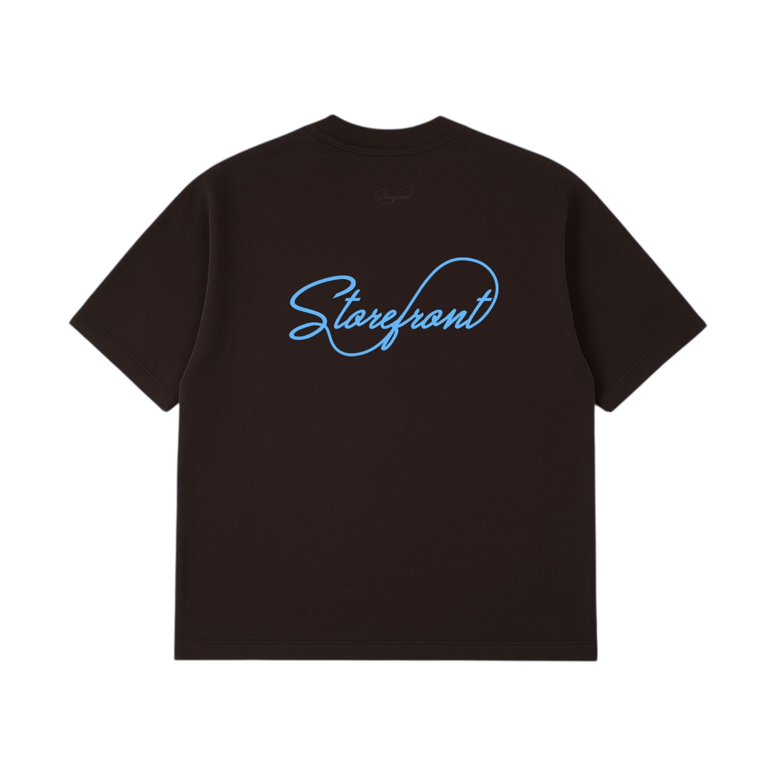Script T-Shirt (Plum Brown)