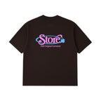 Three Leaf T-Shirt (Plum Brown)