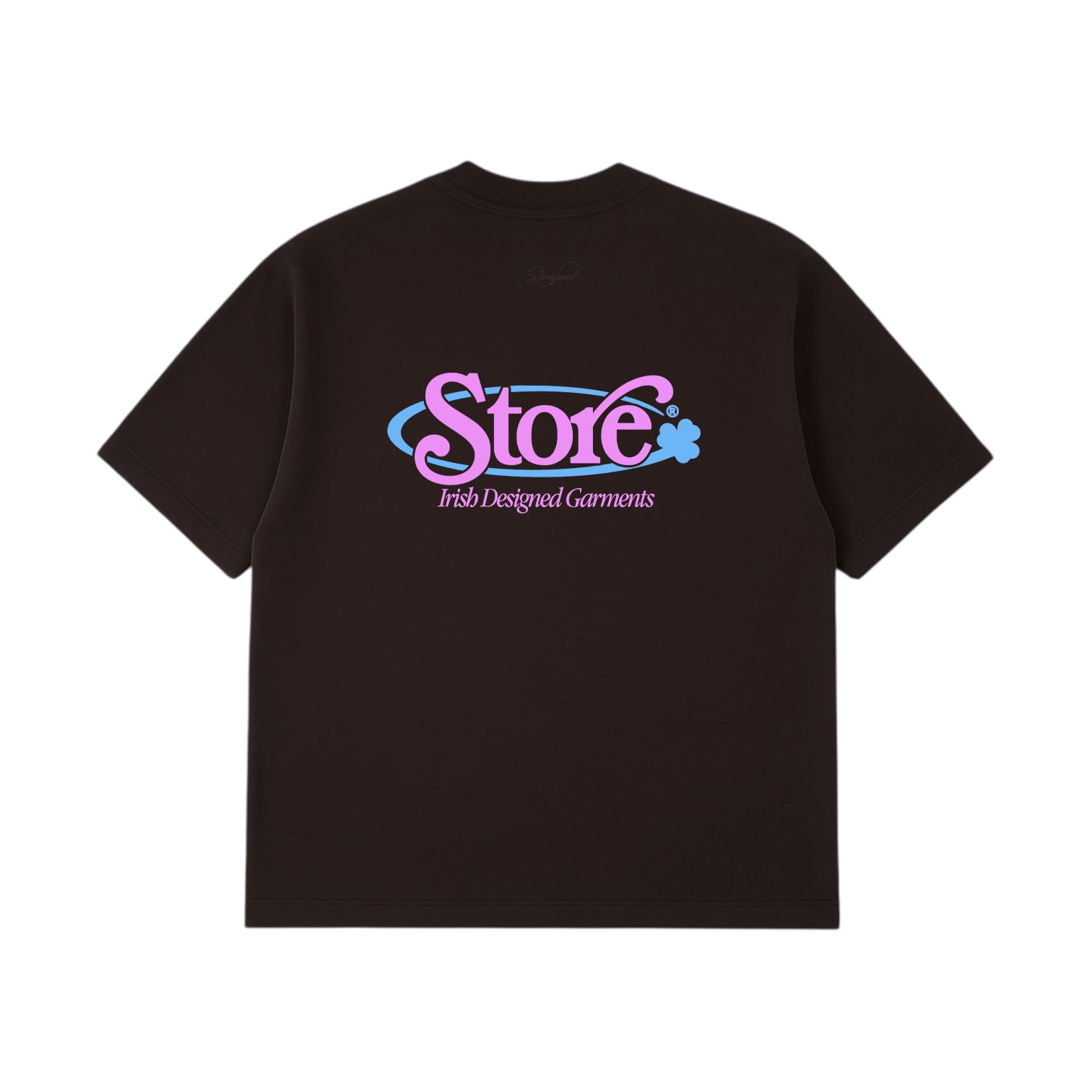 Three Leaf T-Shirt (Plum Brown)