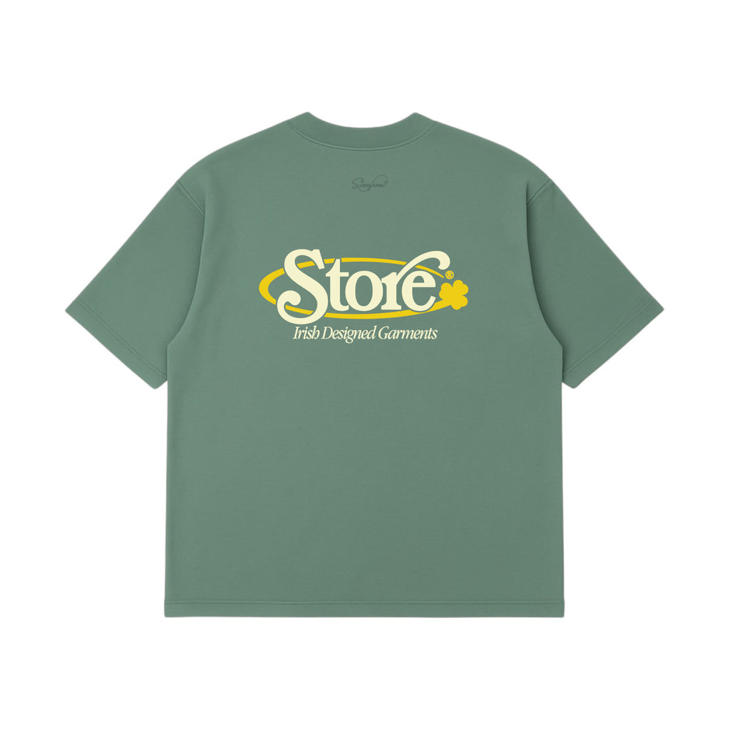 Three Leaf T-Shirt (Sage Green)