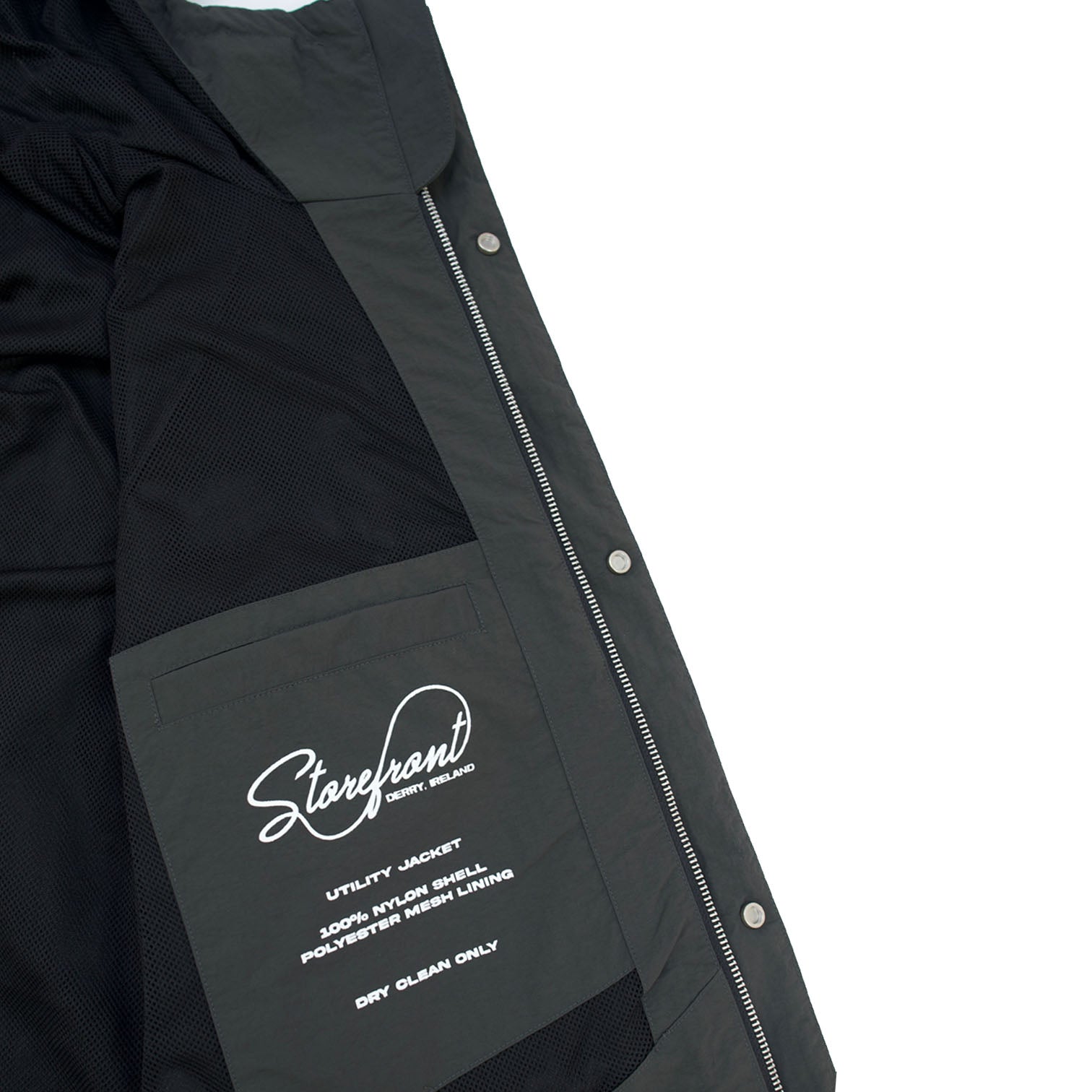 Utility Jacket (Charcoal)