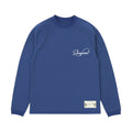 Script Waffle Longsleeve (Blue)