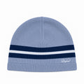 Tri-Stripe Knit Beanie (Blue)