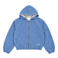 Duck Canvas Zip Up Hoodie (Baby Blue)