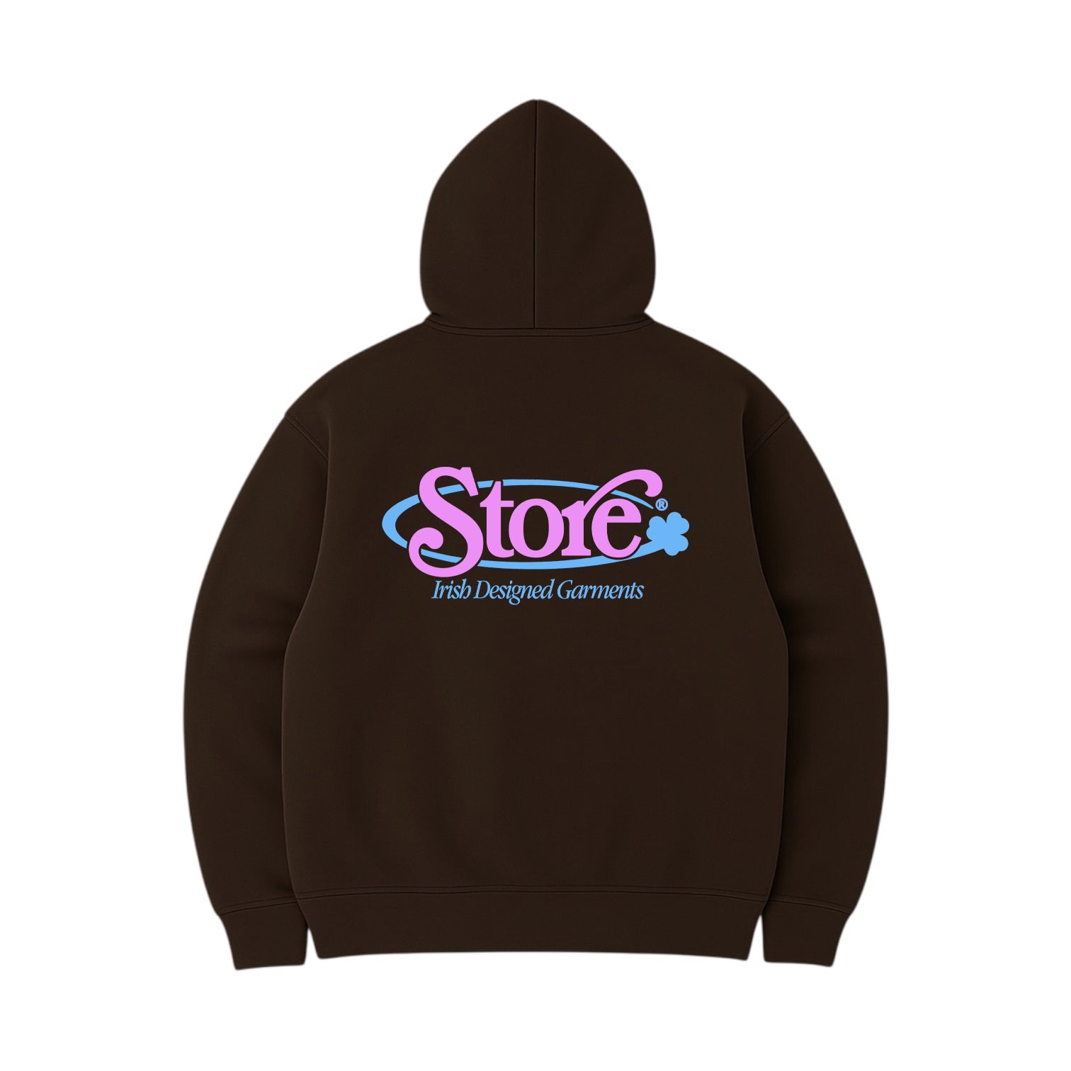 Three Leaf Hoodie (Brown)