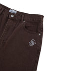 Script Jeans (Brown)