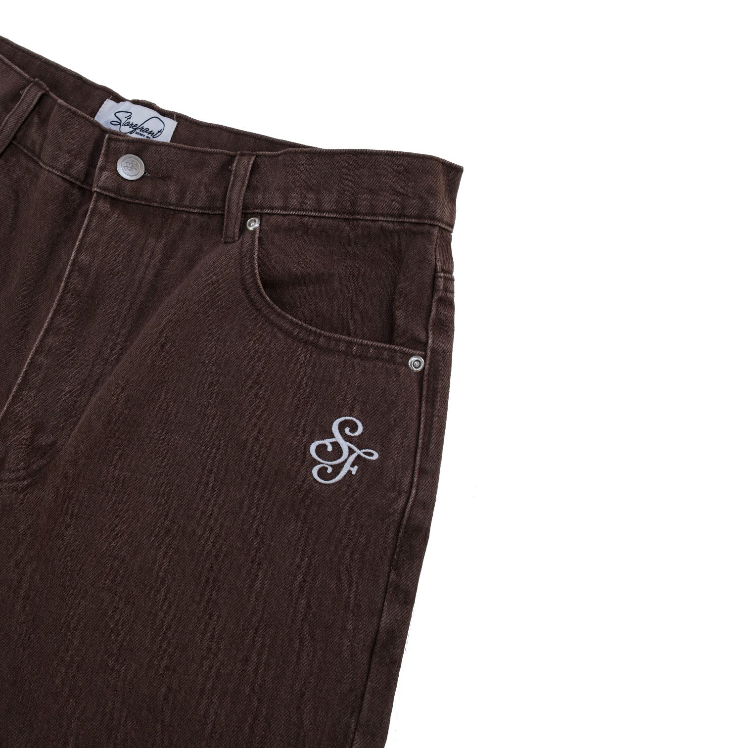 Script Jeans (Brown)