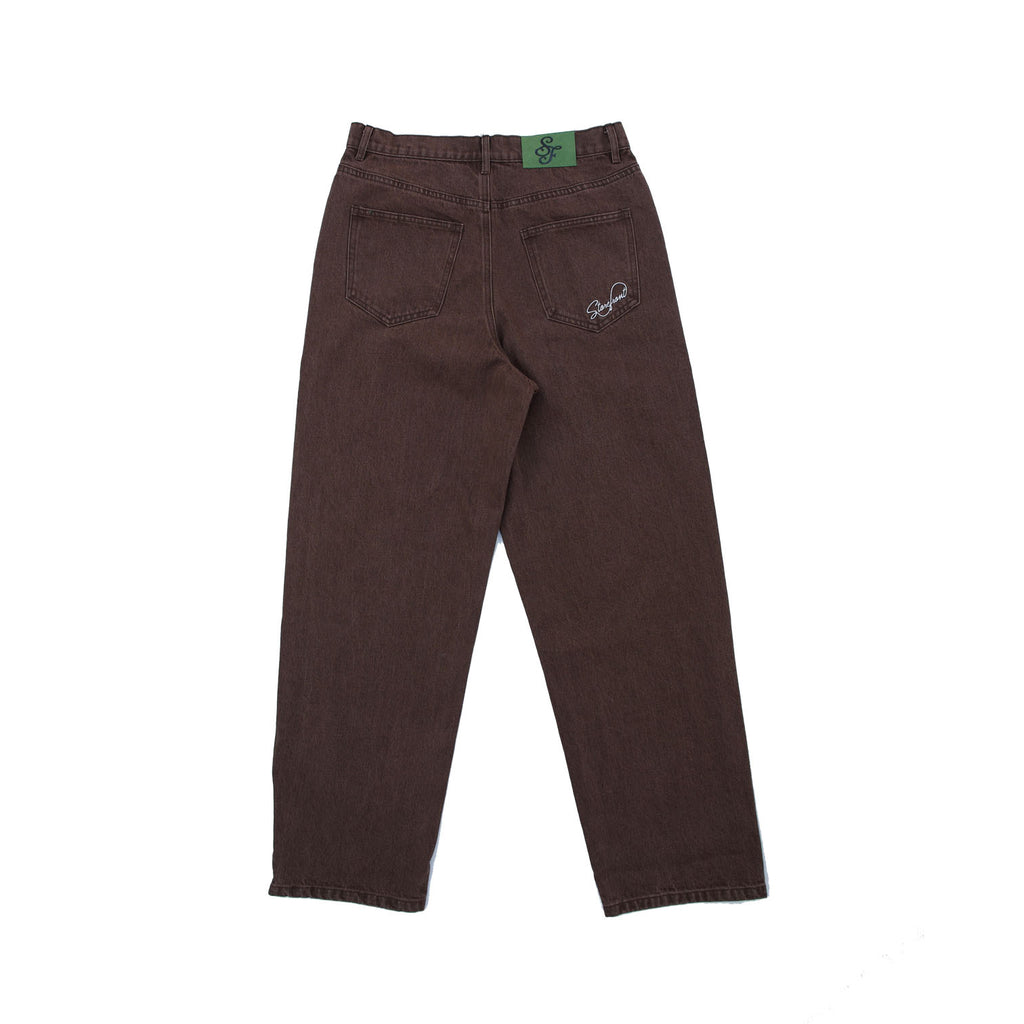 Script Jeans (Brown)