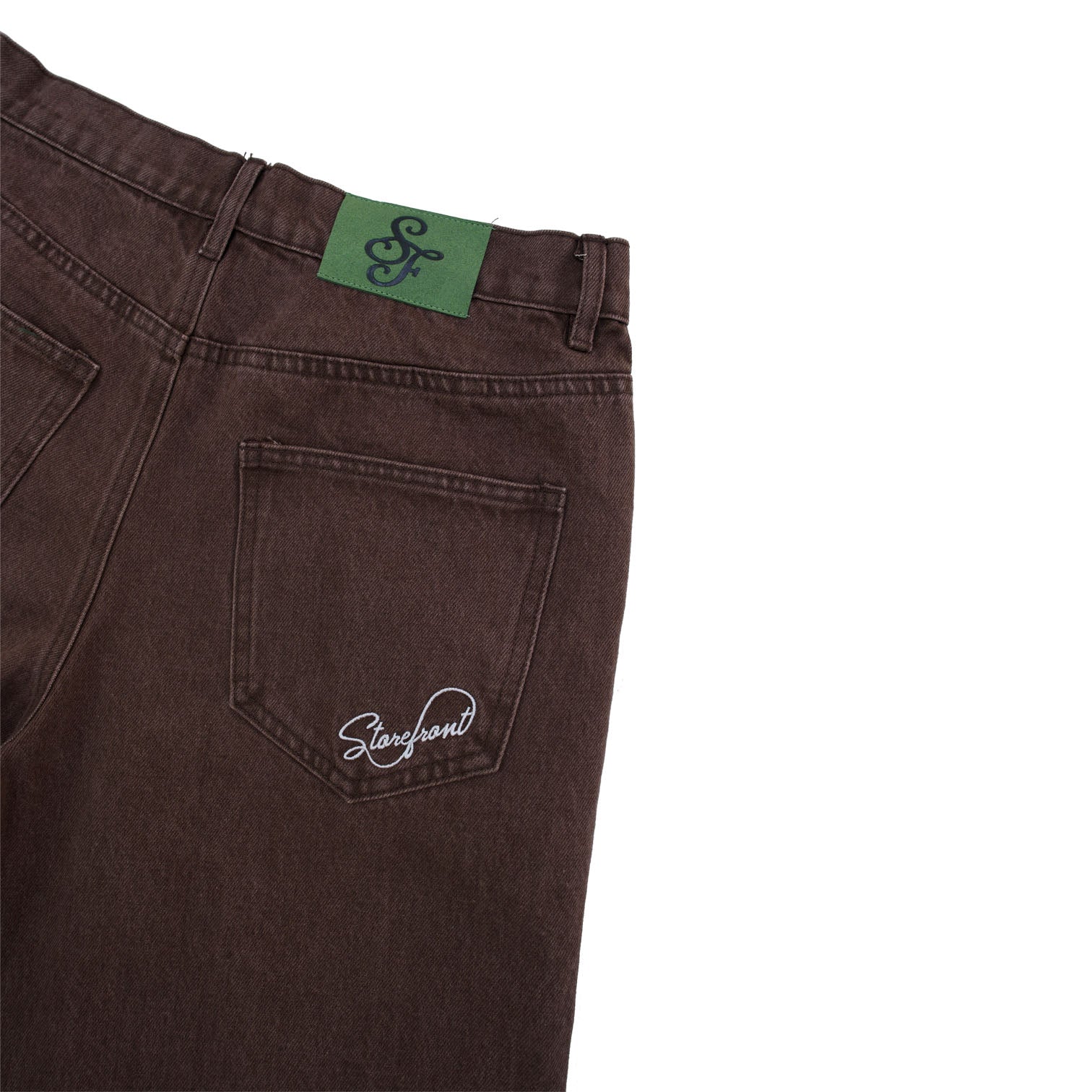 Script Jeans (Brown)