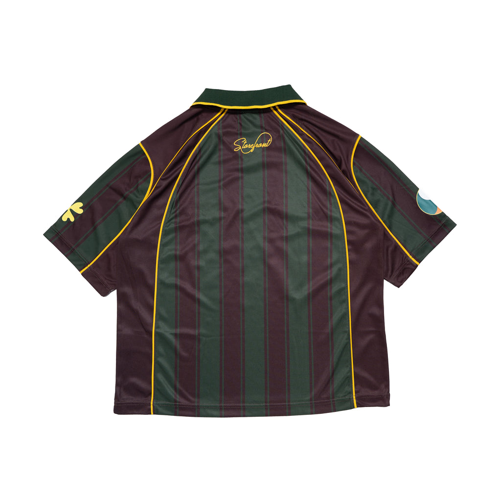Heritage Striped Jersey (Broccoli)