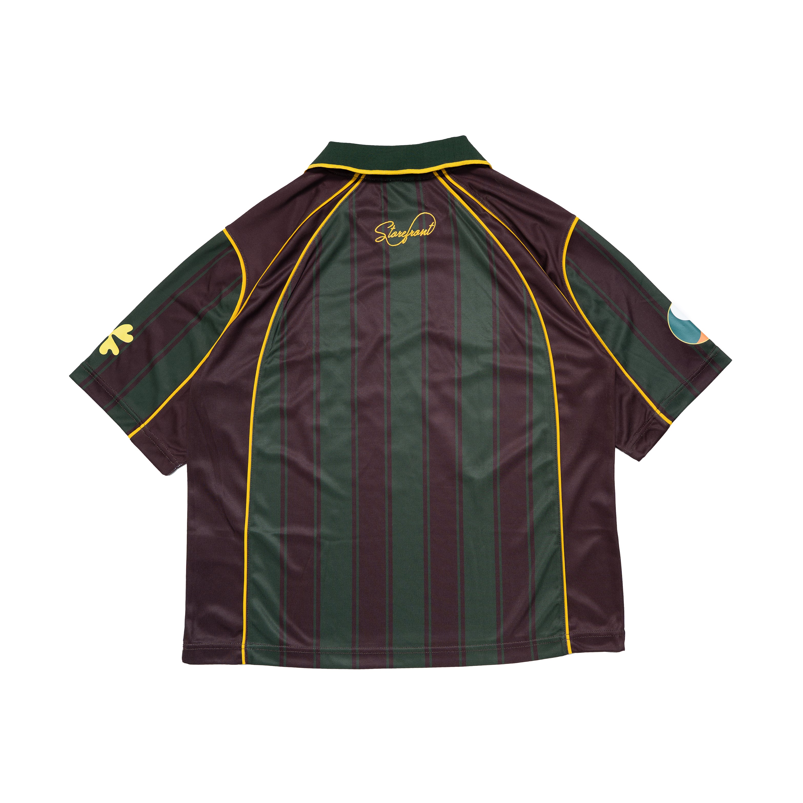 Heritage Striped Jersey (Broccoli)