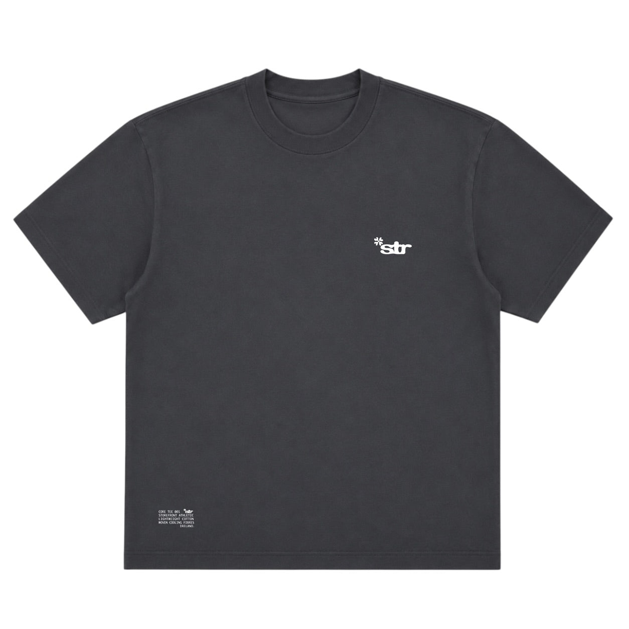 STR Core Tee (Charcoal)
