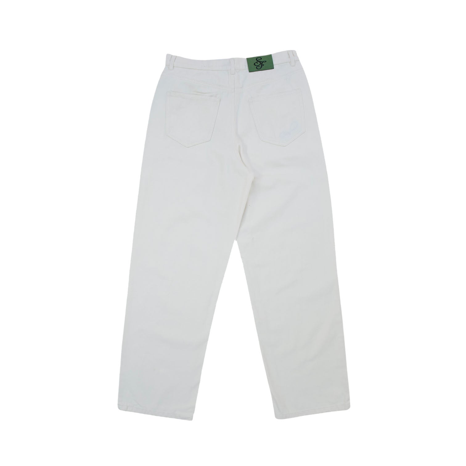 Script Jeans (Cream)