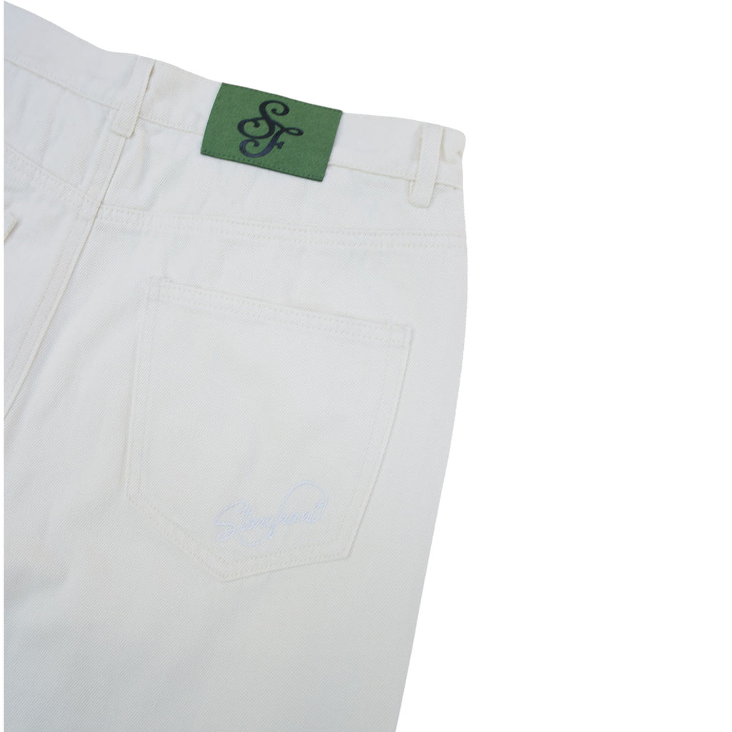 Script Jeans (Cream)