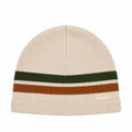 Tri-Stripe Knit Beanie (Cream)