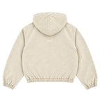 Duck Canvas Zip Up Hoodie (Cream)