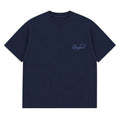 Snake Script T-shirt (Navy)