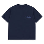 Snake Script T-shirt (Navy)