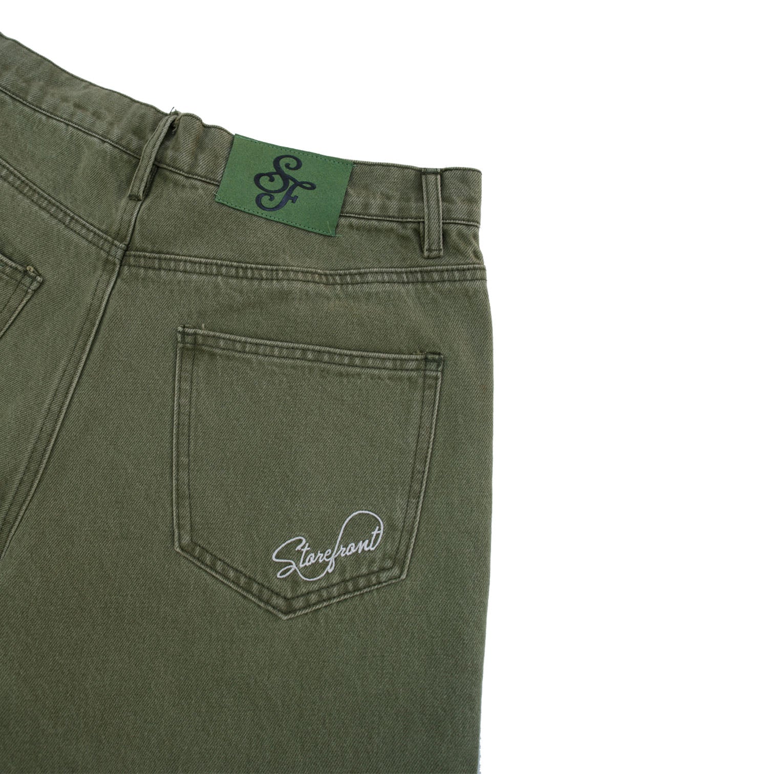 Script Jeans (Green)