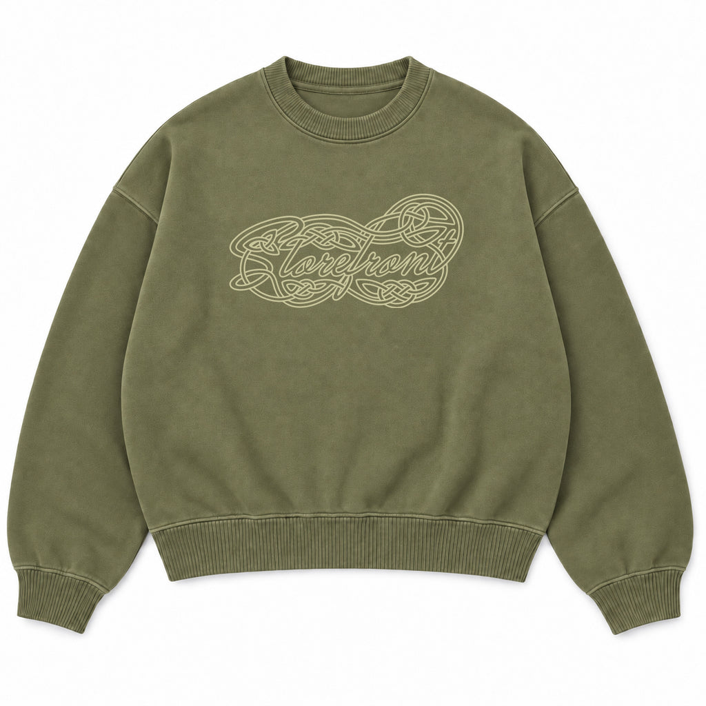 Celtic Crewneck (Olive)
