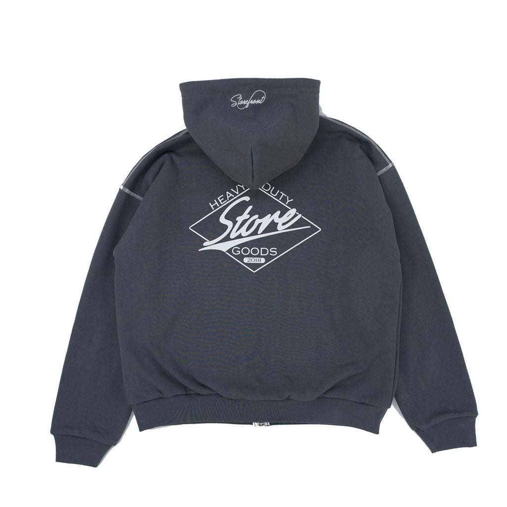 Heavy Duty Goods Zip Up (Grey)