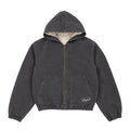 Duck Canvas Zip Up Hoodie (Charcoal)