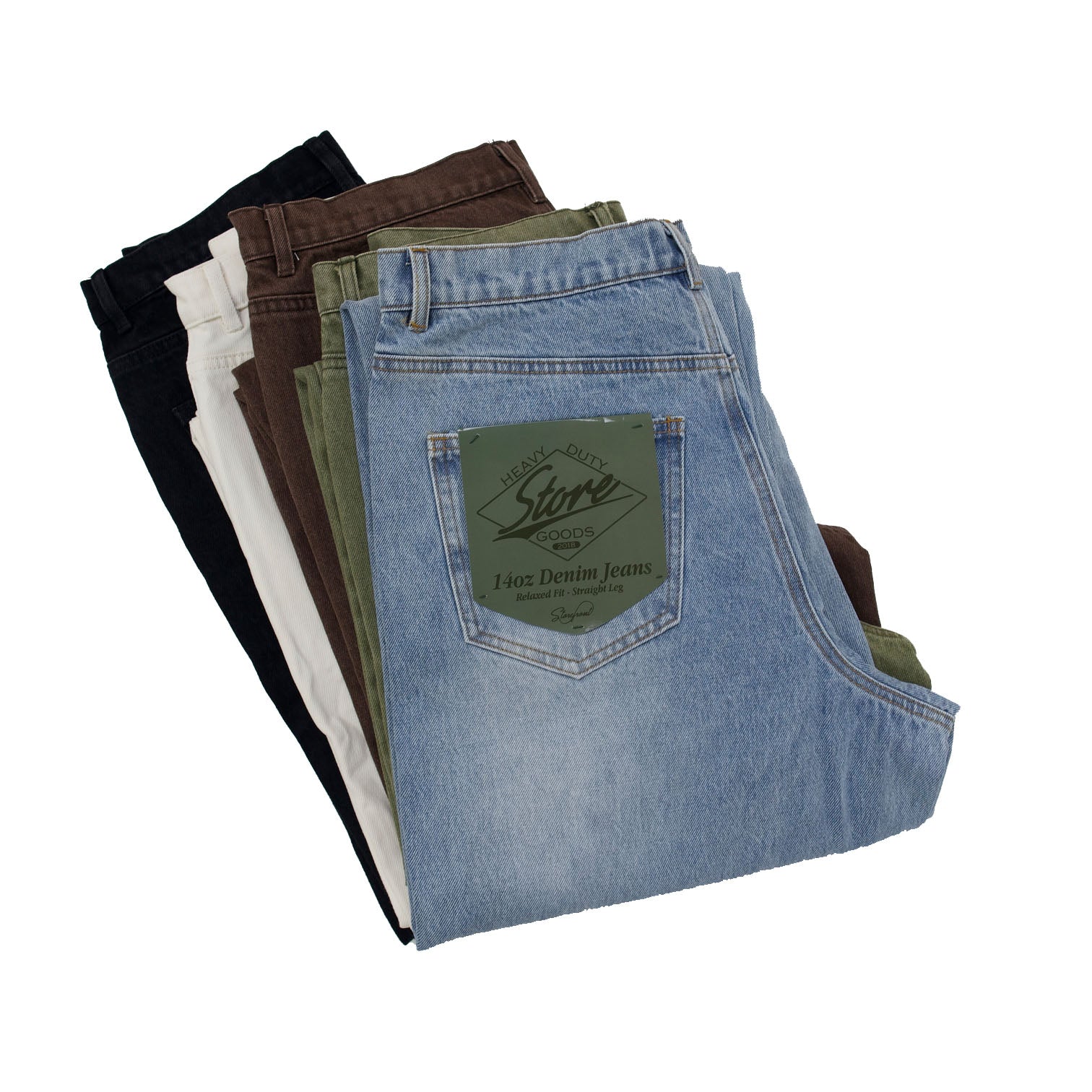 Script Jeans (Black)