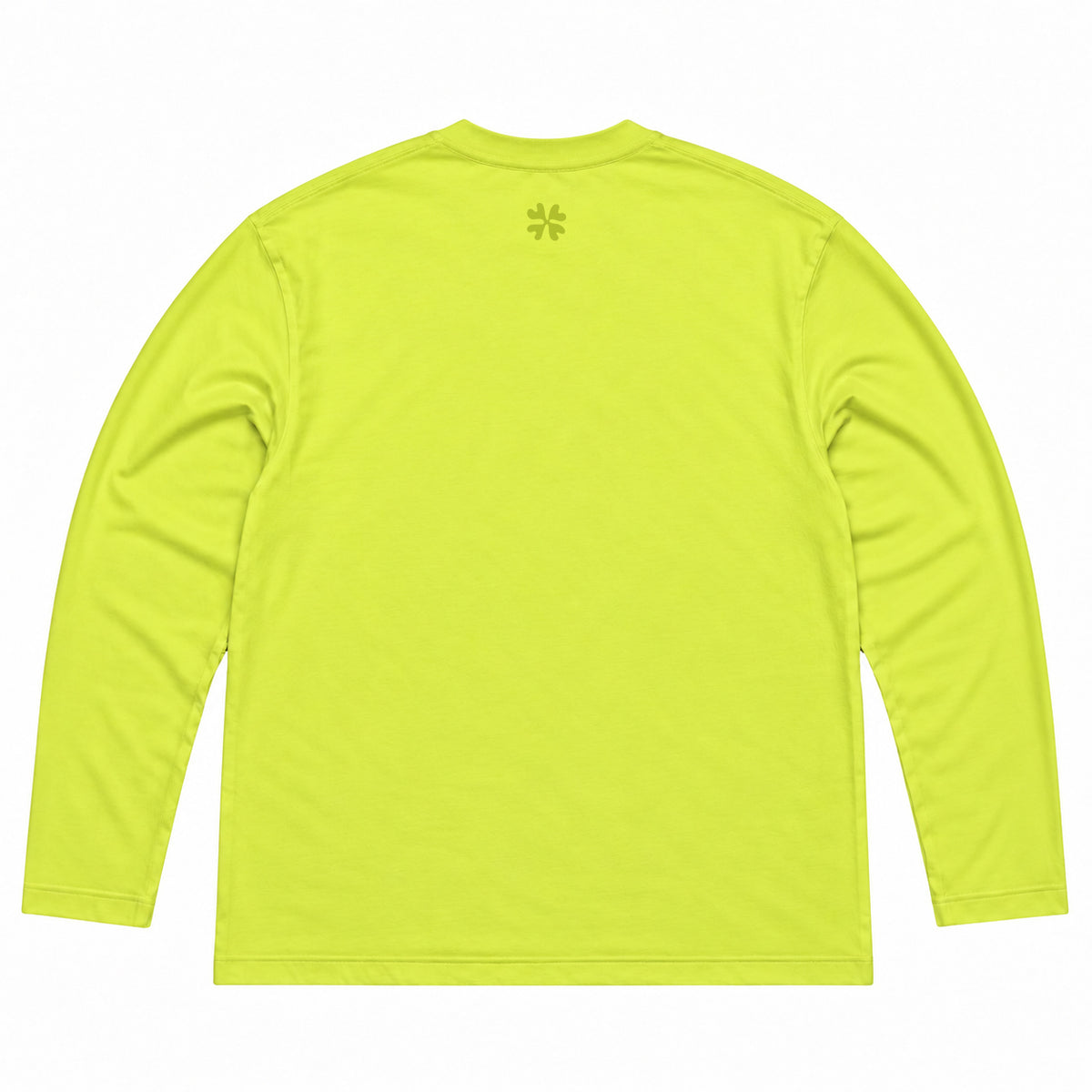 STR Core Spell out Long Sleeve T-shirt (Lime)