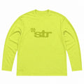 STR Core Spell out Long Sleeve T-shirt (Lime)